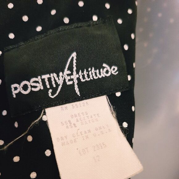 Positive Attitude Vintage Dress - Picture 4 of 5